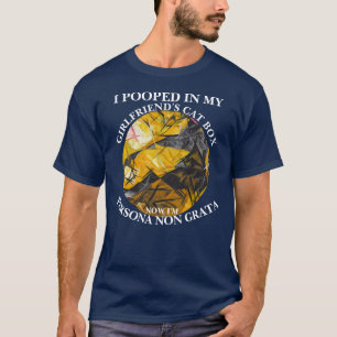 ICH KACKTE IN MEINEM KABELKARTEN VON FREUNDEN T-Shirt