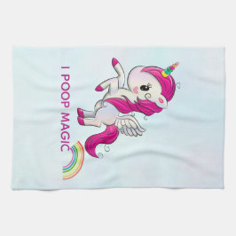 Ich Kackte Magic Funny Unicorn Sprichwort Geschirrtuch