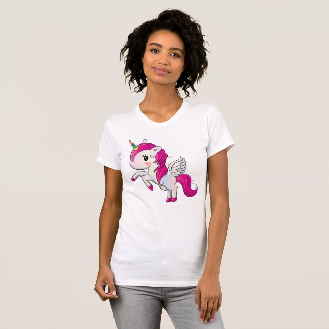 Ich Kackte Magic Funny Unicorn Sprichwort T-Shirt (Vorne ganz)