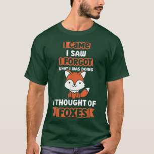 Ich kam, als ich sah, dass ich vergessen habe, wor T-Shirt