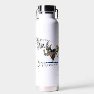 Ich kam, ich sah, ich drehte. lustiger Judo Trinkflasche