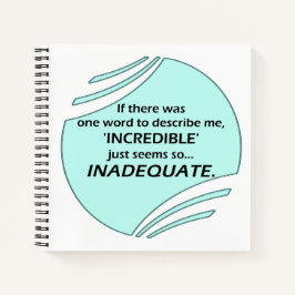 Ich kam, ich sah, ich… notizbuch