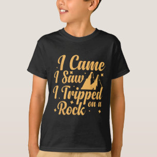 Ich kam, ich sah, ich stolperte über einen Stein 1 T-Shirt