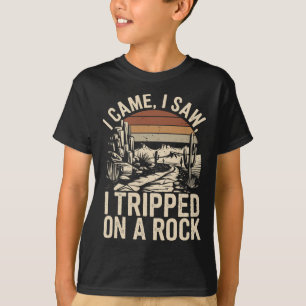Ich kam, ich sah, ich stolperte über einen Stein L T-Shirt