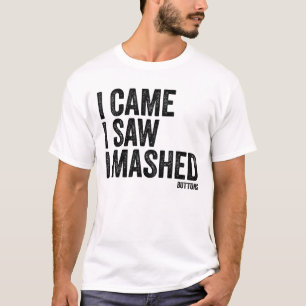 Ich kam, sah ich Mashtasten Video Gamer Noob T-Shirt
