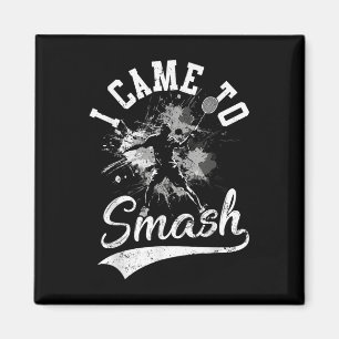 Ich kam, um Team Player Badminton Shuttle Sport zu Magnet