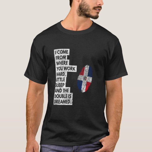 Ich kam von dir hart arbeiten T-Shirt (Vorderseite)