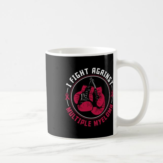 Ich kämpfe gegen Multiples Myelom Bewusstseinsunte Kaffeetasse (Rechts)