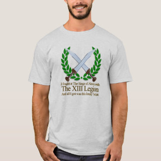 Ich kämpfte an der Belagerung von Alesia mit dem T-Shirt