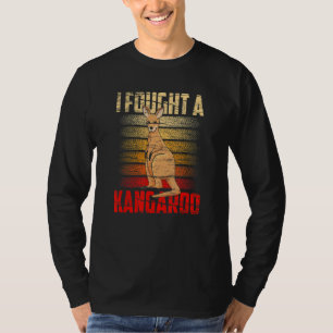 Ich kämpfte gegen ein Kangaroo-Tier Kangaroos Aust T-Shirt