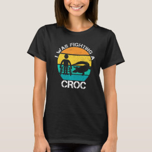 Ich kämpfte gegen einen komischen Rollstuhlfahrer- T-Shirt