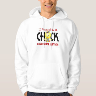 Ich kämpfte wie ein Küken-Hirntumor-Überlebende Hoodie