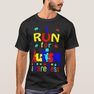 Ich kandidiere für Autismus Awareness-T - Shirt