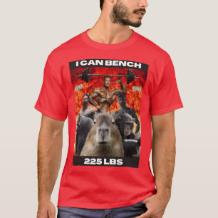 Ich kann 102 Kilogramm drücken lustig T-Shirt