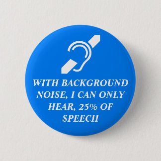 ICH KANN 25% VON REDE NUR HÖREN BUTTON