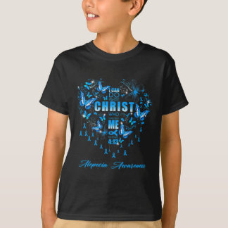 Ich kann alle Dinge Alopecia-Bewusstsein T-Shirt