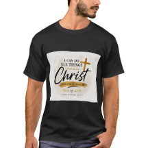 Ich kann alle Dinge durch Christus T-Shirt