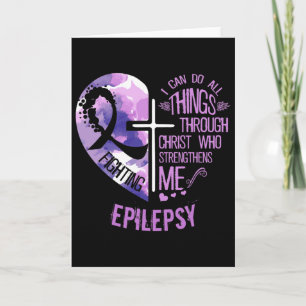 Ich kann alle Dinge durch Christus tun - Epilepsie Karte