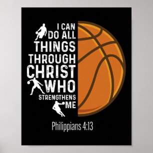Ich kann alle Dinge durch Christus tun - Sketll Pl Poster