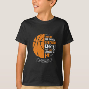 Ich kann alle Dinge durch Christus tun - Sketll Pl T-Shirt