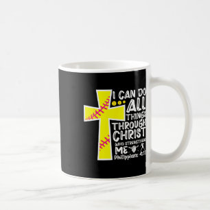 Ich kann alle Dinge durch Christus tun Softll Chri Kaffeetasse