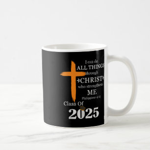 Ich kann alle Dinge Jesus Christliches Kreuz Gott Kaffeetasse