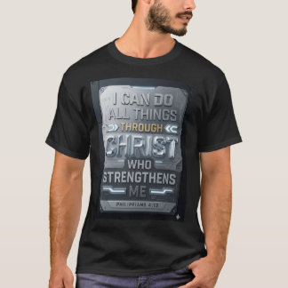 Ich kann alle Dinge – Philipper 4,13 T-Shirt