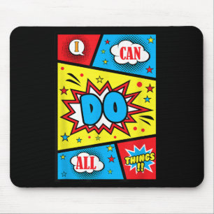 Ich kann alle positiven Affirmations zitieren Co Mousepad