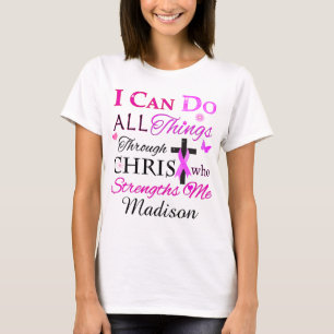 ICH KANN ALLES DURCH CHRIST MACHEN T-Shirt