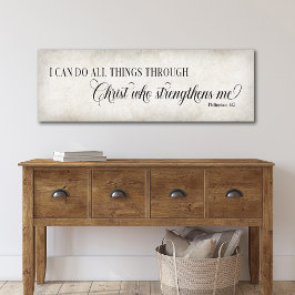 Ich kann alles durch Christi-Mauer-Kunst machen Poster