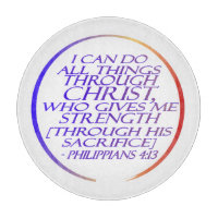 Ich kann alles durch Christus Bibel Verse AG tun