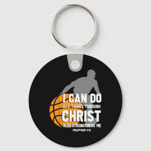 Ich kann alles durch Christus Christlich durch Bys Schlüsselanhänger