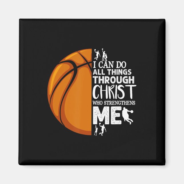 Ich kann alles durch Christus durch Christus durch Magnet (Vorne)