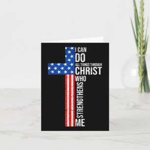 Ich kann alles durch Christus Jesus Christlich mac Karte