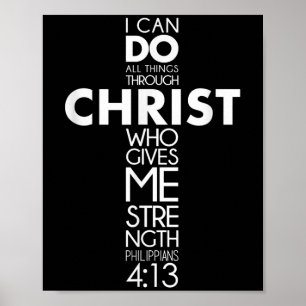 Ich kann alles durch Christus Philippinen tun 4_1 Poster