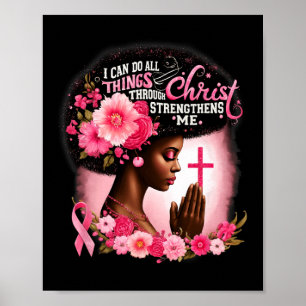 Ich kann alles durch Christus tun, der stärkt Poster