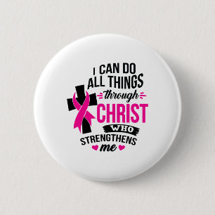 Ich kann alles durch den chronischen Brustkrebs A Button
