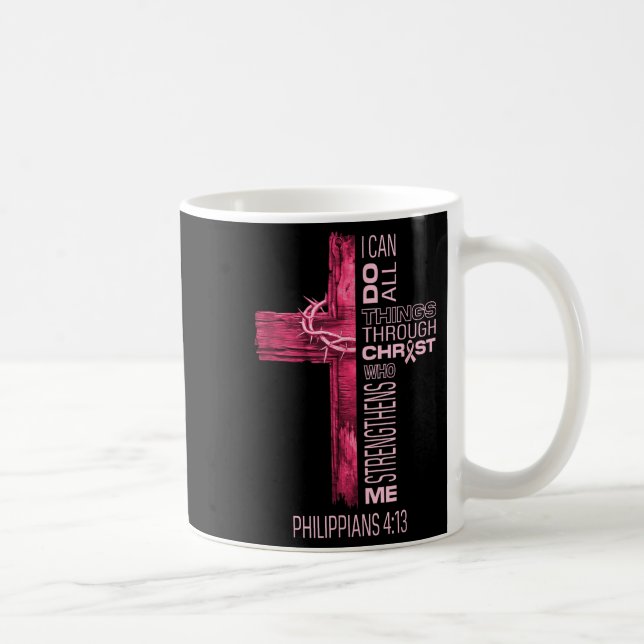 Ich kann alles durch den chronischen Brustkrebs A Kaffeetasse (Rechts)