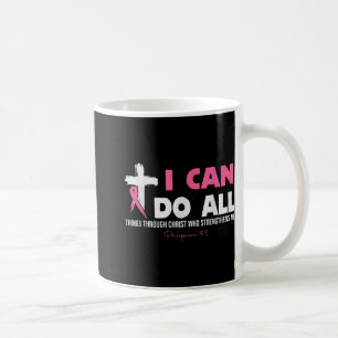 Ich kann alles durch den chronischen Brustkrebs A Kaffeetasse