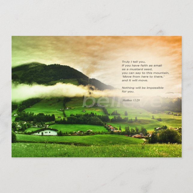 Ich kann alles durch Him Postcard Inspirati tun (Vorderseite)