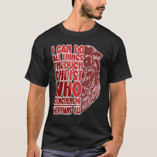 Ich kann alles Großartige durch Christus tun, der  T-Shirt