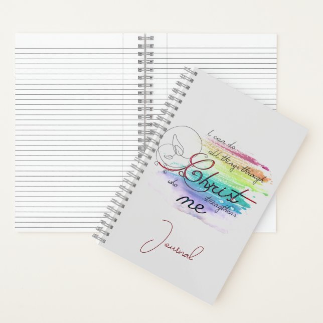 Ich kann alles im Journal machen Notizbuch (Innen)