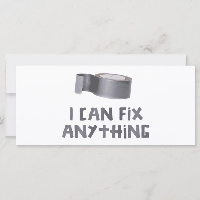 Ich kann alles mit dem Farbband reparieren (Vorderseite)