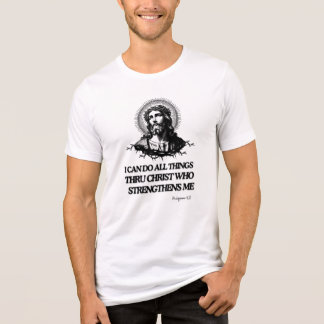 Ich kann alles tun, bis Christus, der mich stärkt Tri-Blend Shirt
