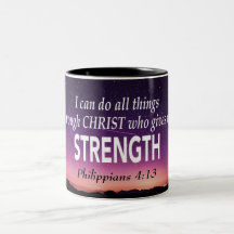 ICH KANN ALLES TUN Phil 4:13 Christliche Schrift