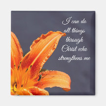 Ich kann alles tun, um das tägliche Lilienmagnet z