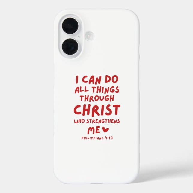 Ich kann alles, was Philippinen tun 4:13 Case-Mate iPhone Hülle (Rückseite)