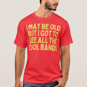 Ich kann alte lustige Musik Lover Geschenk 1 T-Shirt