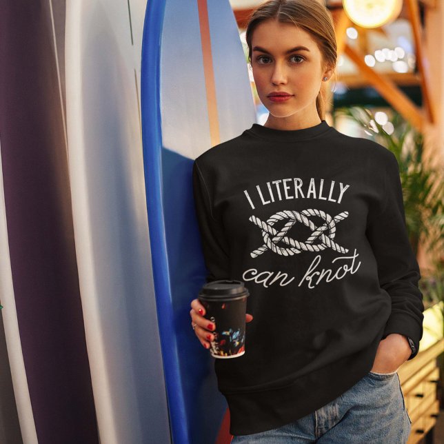 Ich kann buchstäblich nicht sweatshirt (Von Creator hochgeladen)