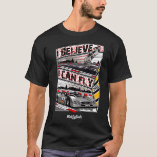 Ich kann CLK GTR weiß fliegen T-Shirt